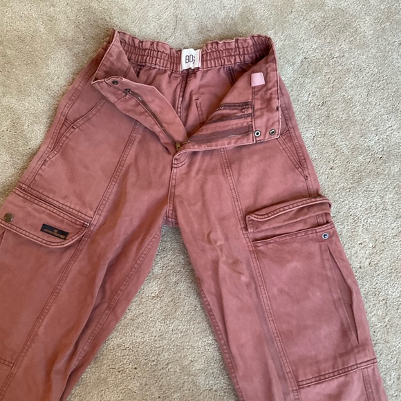 Urban Outfitters Pink Wide Leg Pants - Picture 2 of 4